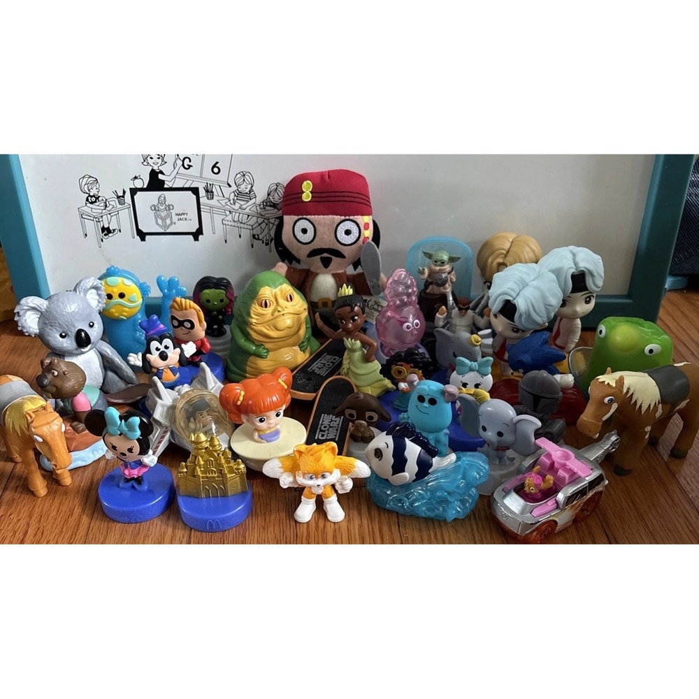 Huge Lot McDonald's Toys Happy Meal Plus Others Paw Patrol, Zenòn's Farm